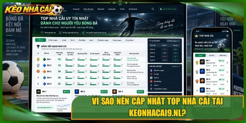 Vì sao nên cập nhật top nhà cái tại identiproof.io?