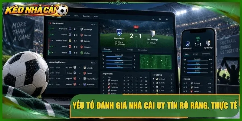 Yếu tố đánh giá nhà cái uy tín rõ ràng, thực tế